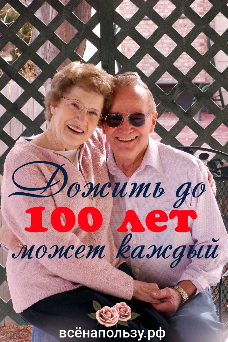 Как дожить до 100 лет проект